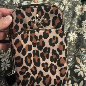 Kate Spade Leopard Print Crossbody Bag